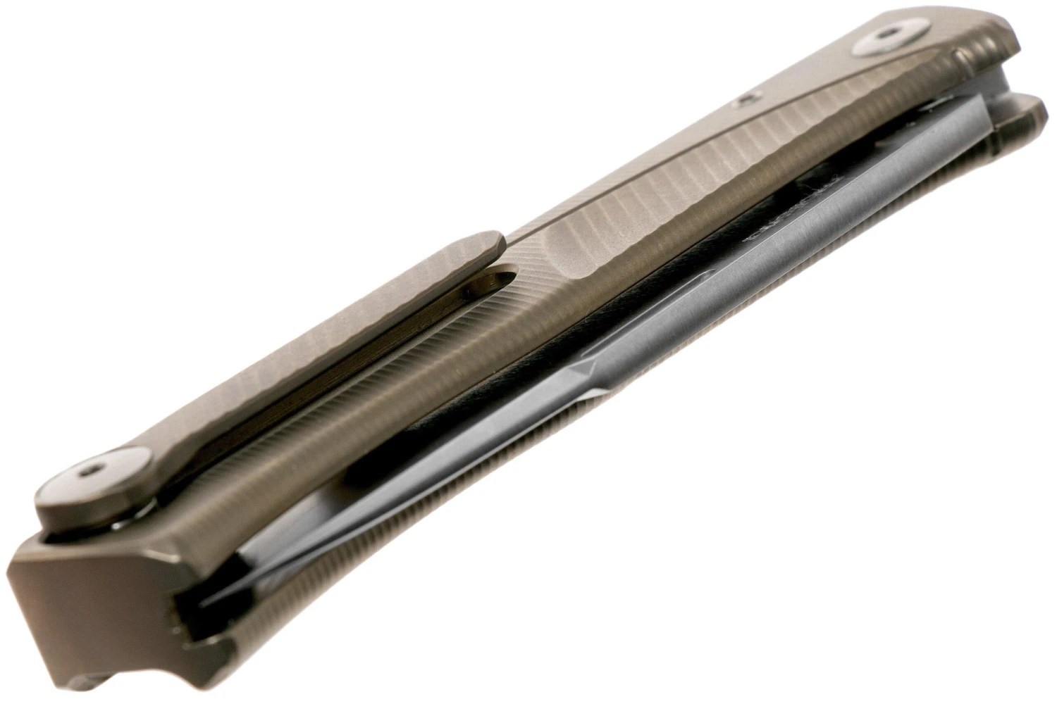 LionSteel Thrill Bronze Titanium Integral Slipjoint Taschenmesser 7 LionSteel Thrill Bronze Titanium Integral Slipjoint Taschenmesser – Bild 5