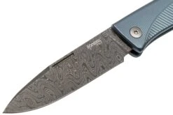 LionSteel Thrill TL-D-BL Damascus, Blaues Titan Integral Slipjoint Taschenmesser -Survival Knife Shop LI TL D BL 03 lionsteel