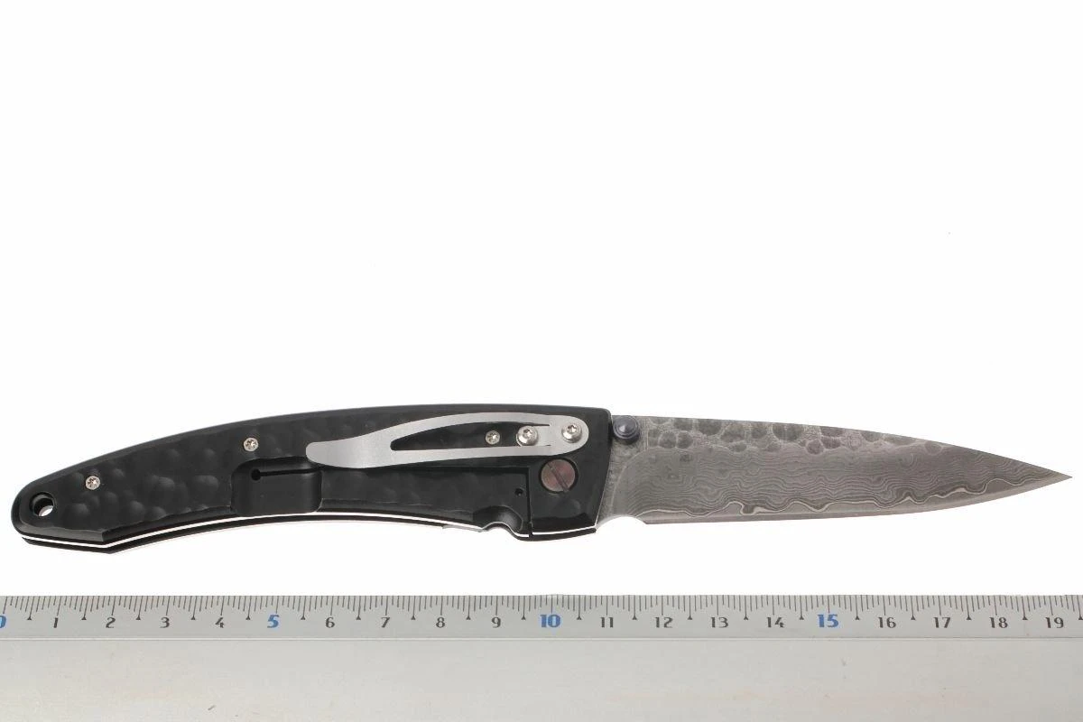 Mcusta Tsuchi Large, Schwarzer Griff / Damastklinge 8 Mcusta Tsuchi Large, Schwarzer Griff / Damastklinge – Bild 6