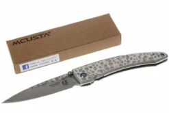 Mcusta Tsuchi Large, Stahl / Damastklinge -Survival Knife Shop MC114D 06 mcusta tsuchi blank aluminium damast mc114d d7