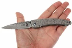 Mcusta Tsuchi Large, Stahl / Damastklinge -Survival Knife Shop MC114D 07 mcusta tsuchi blank aluminium damast mc114d d8