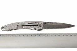 Mcusta Tsuchi Large, Stahl / Damastklinge -Survival Knife Shop MC114D 08 mcusta tsuchi blank aluminium damast mc114d d6