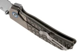 MKM Maximo MM-T Sandblasted Titan Taschenmesser, Bob Terzuola Design -Survival Knife Shop MMK MM T 05 mkm knives