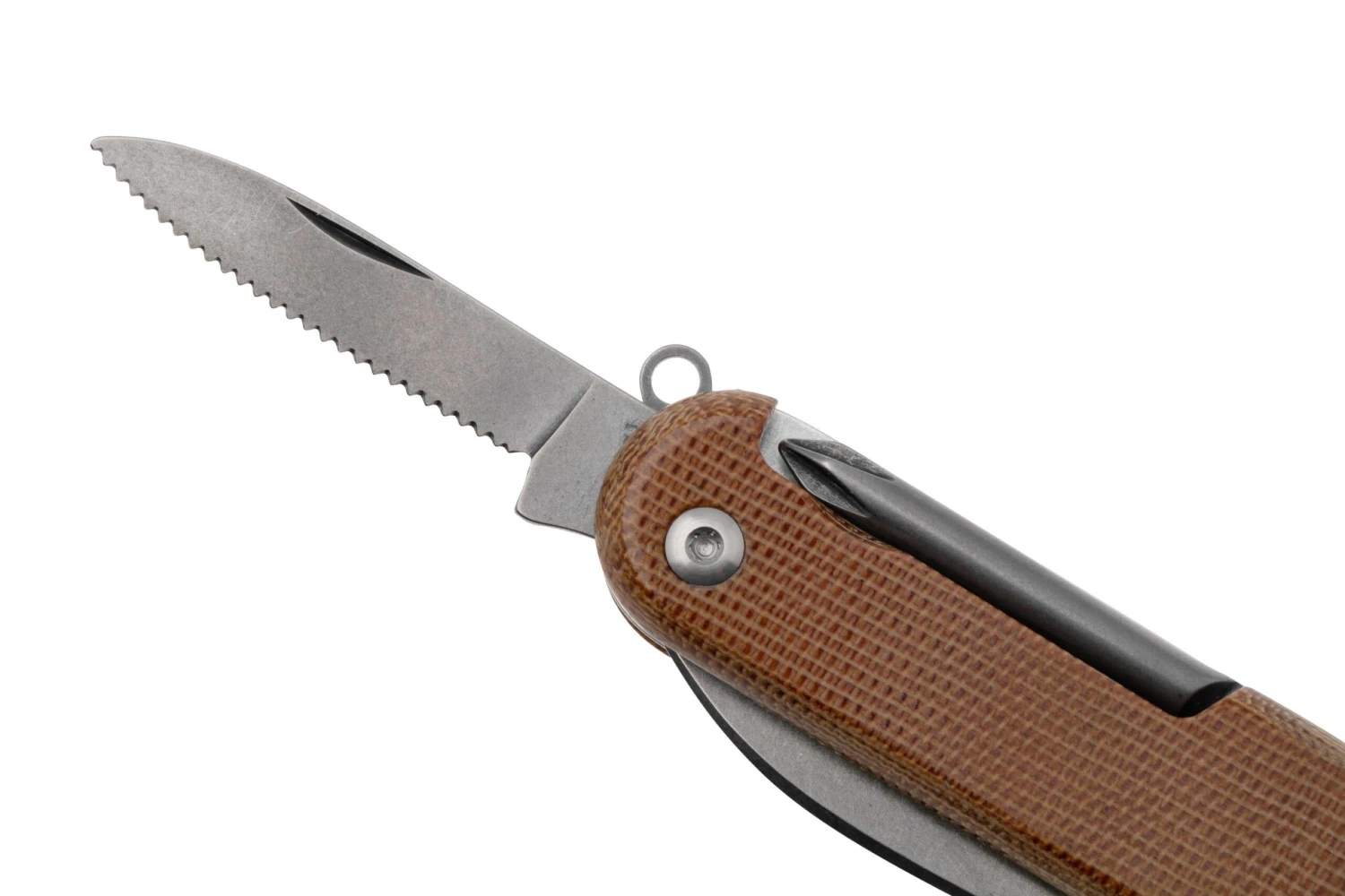 MKM Malga 5 MP05MAG-NC Magnacut Natural Canvas Micarta, Taschenmesser 6 MKM Malga 5 MP05MAG-NC Magnacut Natural Canvas Micarta, Taschenmesser – Bild 4