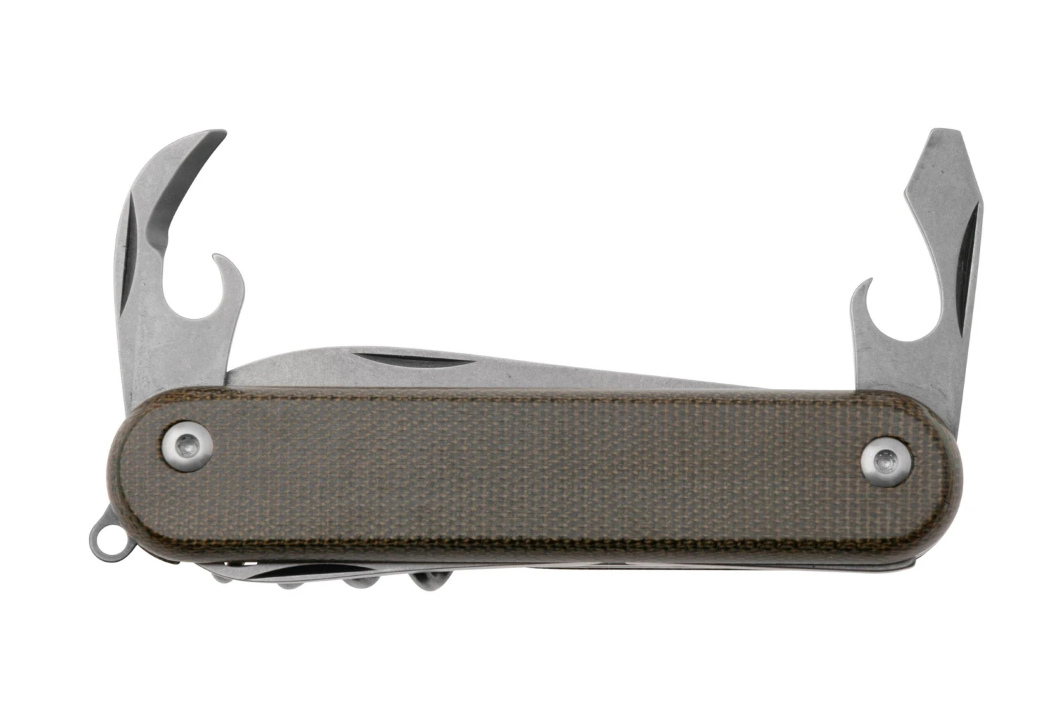 MKM Malga 6 MP06MAG-GC Magnacut Green Canvas Micarta, Taschenmesser 6 MKM Malga 6 MP06MAG-GC Magnacut Green Canvas Micarta, Taschenmesser – Bild 4