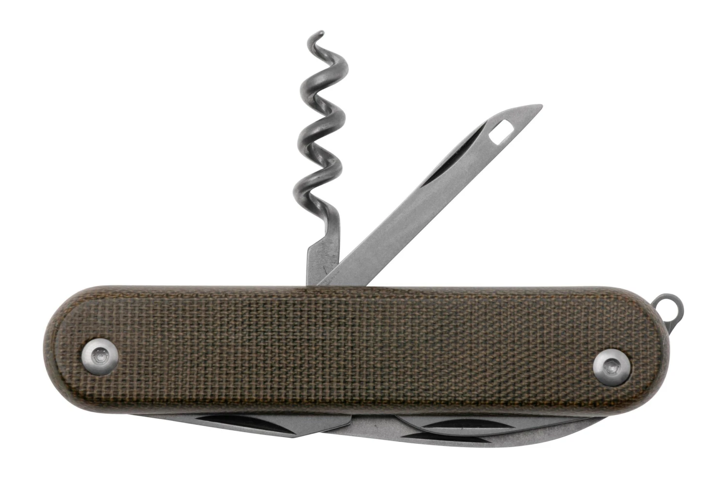 MKM Malga 6 MP06MAG-GC Magnacut Green Canvas Micarta, Taschenmesser 8 MKM Malga 6 MP06MAG-GC Magnacut Green Canvas Micarta, Taschenmesser – Bild 6