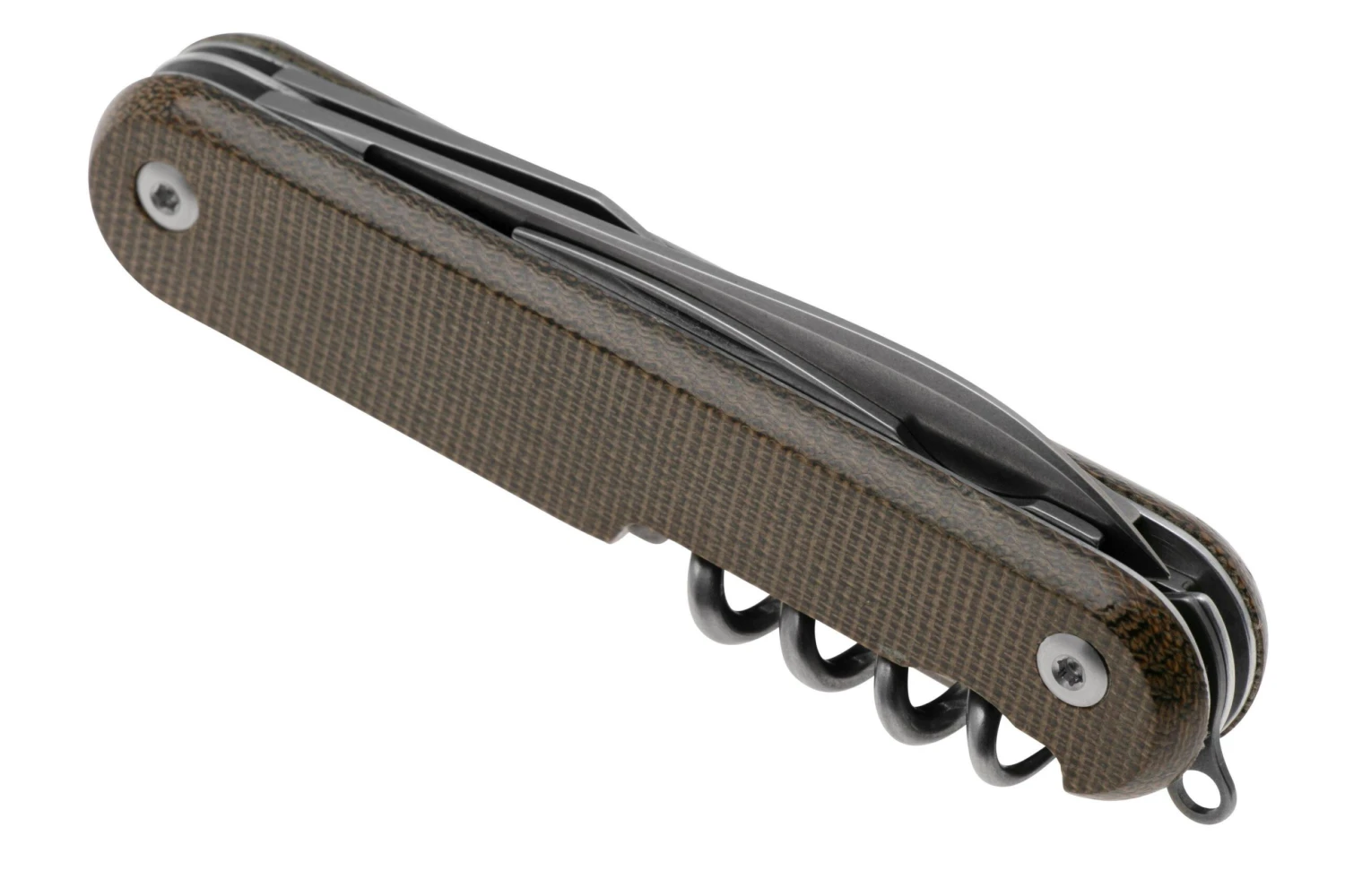 MKM Malga 6 MP06MAG-GC Magnacut Green Canvas Micarta, Taschenmesser 9 MKM Malga 6 MP06MAG-GC Magnacut Green Canvas Micarta, Taschenmesser – Bild 7