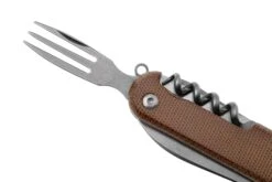 MKM Malga 6 MP06MAG-NC Magnacut Natural Canvas Micarta, Taschenmesser -Survival Knife Shop MMK MP06MAG NC 04 mkm