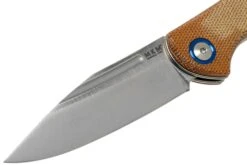 MKM Fara MY01-NC Natural Micarta Taschenmesser, Lucas Burnley Design -Survival Knife Shop MMK MY01 NC 03 mkm knives