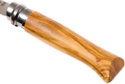 Opinel Taschenmesser No. 8 Luxury Range, Edelstahl, Olivenholz -Survival Knife Shop OP002023 05 opinel op002023 05
