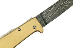 Otter Mercator 10-726 RG D Large Brass Damask Leather Strap, Taschenmesser -Survival Knife Shop OR10 726RGD 05 otter