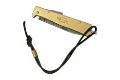 Otter Mercator 10-726 RG D Large Brass Damask Leather Strap, Taschenmesser -Survival Knife Shop OR10 726RGD 06 otter
