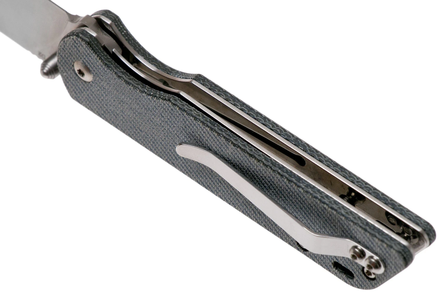 QSP Knife Parrot QS102-F Denim Micarta, Taschenmesser 7 QSP Knife Parrot QS102-F Denim Micarta, Taschenmesser – Bild 5