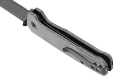 QSP Knife Penguin QS130-B2 Denim Micarta, Blackwashed Taschenmesser 13 QSP Knife Penguin QS130-B2 Denim Micarta, Blackwashed Taschenmesser -Survival Knife Shop QS130 B2 05 qsp