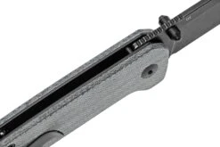 QSP Knife Penguin QS130-B2 Denim Micarta, Blackwashed Taschenmesser 14 QSP Knife Penguin QS130-B2 Denim Micarta, Blackwashed Taschenmesser -Survival Knife Shop QS130 B2 06 qsp