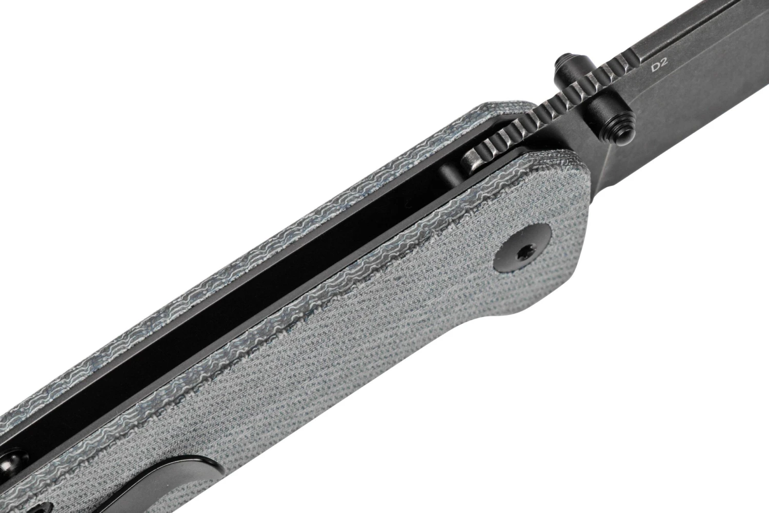 QSP Knife Penguin QS130-B2 Denim Micarta, Blackwashed Taschenmesser 8 QSP Knife Penguin QS130-B2 Denim Micarta, Blackwashed Taschenmesser – Bild 6