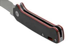 QSP Knife Penguin QS130SJ-B, 14C28N Satin, G10 Red Liner Black, Slipjoint Taschenmesser 11 QSP Knife Penguin QS130SJ-B, 14C28N Satin, G10 Red Liner Black, Slipjoint Taschenmesser -Survival Knife Shop QS130SJ B 04 qsp