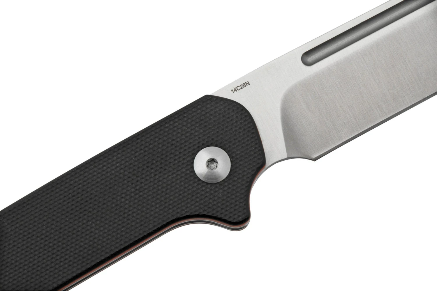 QSP Knife Penguin QS130SJ-B, 14C28N Satin, G10 Red Liner Black, Slipjoint Taschenmesser 7 QSP Knife Penguin QS130SJ-B, 14C28N Satin, G10 Red Liner Black, Slipjoint Taschenmesser – Bild 5