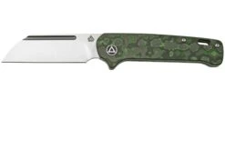 QSP Knife Penguin QS130SJ-E1, CPM 20CV Stonewashed, Fat Carbon Jungle Wear, Slipjoint Taschenmesser