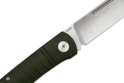 QSP Knife Hedgehog QS142-A, Green Micarta, Slipjoint Taschenmesser -Survival Knife Shop QS142 A 05 qsp