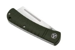 QSP Knife Hedgehog QS142-A, Green Micarta, Slipjoint Taschenmesser -Survival Knife Shop QS142 A 06 qsp