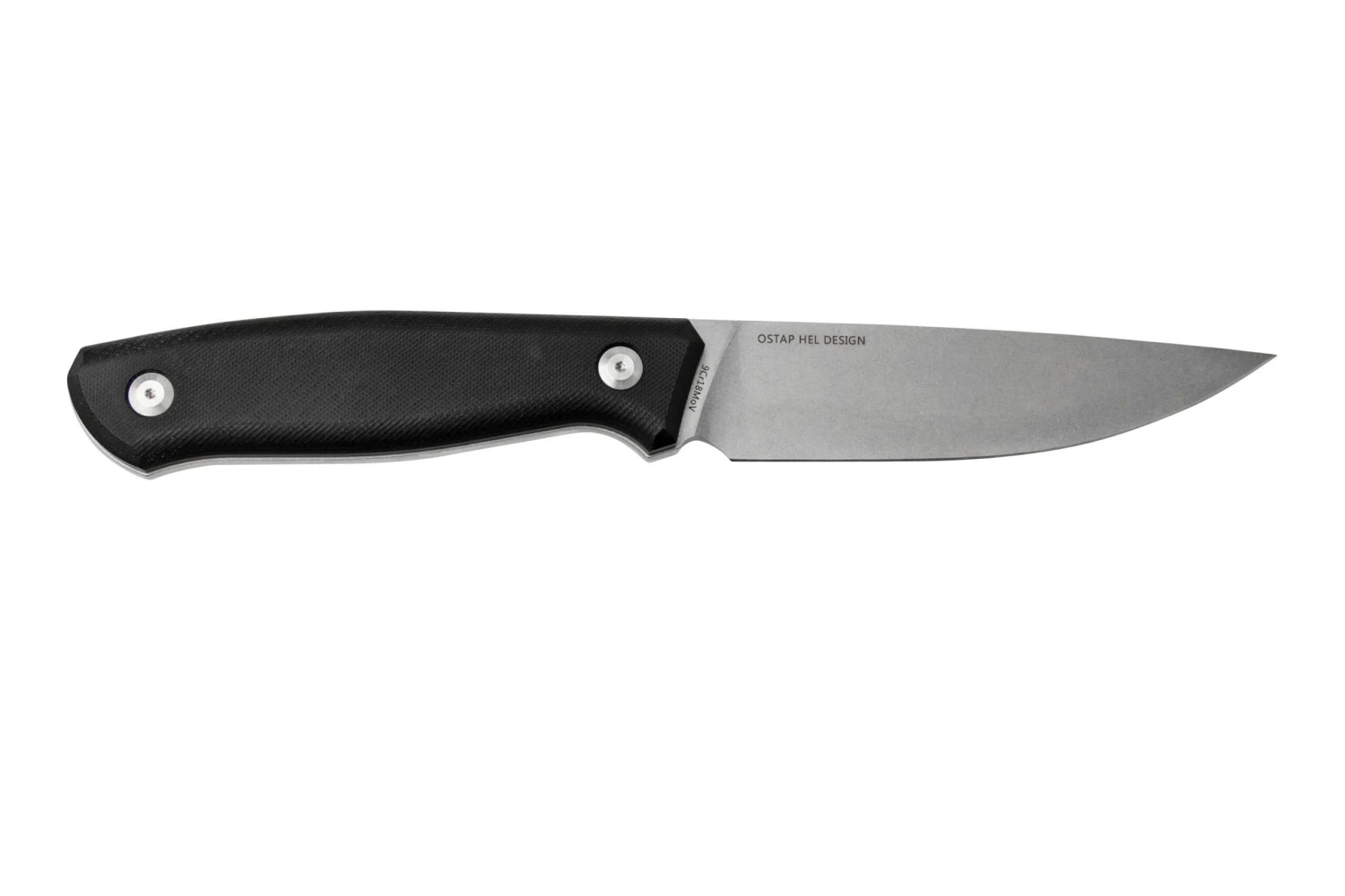 Real Steel Arbiter Stonewashed 3811 Feststehendes Messer, Ostap Hel Design 6 Real Steel Arbiter Stonewashed 3811 Feststehendes Messer, Ostap Hel Design – Bild 4