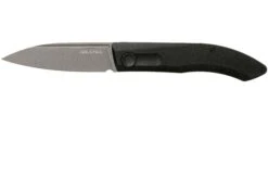 Real Steel Stella Black Canvas Micarta 7055 Knivesandtools Exclusive Taschenmesser, Poltergeist Design