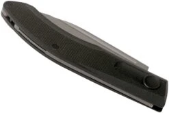 Real Steel Stella Black Canvas Micarta 7055 Knivesandtools Exclusive Taschenmesser, Poltergeist Design -Survival Knife Shop RL7055 04 real steel