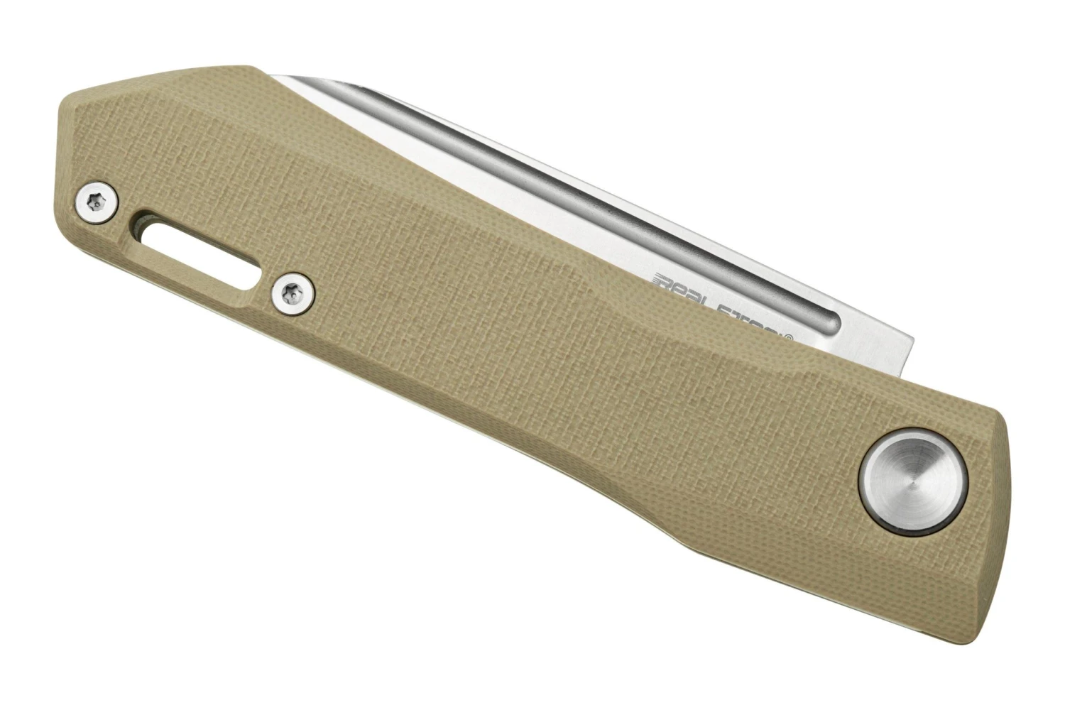 Real Steel Solis Lite 7064BB, Coyote G10, Satin D2 Slipjoint-Taschenmesser 8 Real Steel Solis Lite 7064BB, Coyote G10, Satin D2 Slipjoint-Taschenmesser – Bild 6