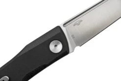 Real Steel Solis Lite, 7064SB, Black G10, Satin D2 Slipjoint-Taschenmesser -Survival Knife Shop RL7064SB 05 realsteel