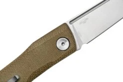 Real Steel Solis 7065GM, N690, Green Micarta Knivesandtools Exclusive Taschenmesser Poltergeist Design -Survival Knife Shop RL7065GM 05 realsteel