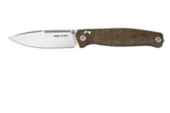 Real Steel Huginn 7651GM Natural Micarta, Taschenmesser