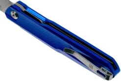 Real Steel G5 Metamorph Frontflipper Mk. II 7838 Intensivblaues Taschenmesser -Survival Knife Shop RL7838 05 real steel knives