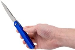 Real Steel G5 Metamorph Frontflipper Mk. II 7838 Intensivblaues Taschenmesser -Survival Knife Shop RL7838 08 real steel knives