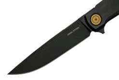 Real Steel G-Frame Black&Gold 7874GB Taschenmesser, Ostap Hel Design -Survival Knife Shop RL7874GB 03 realsteel