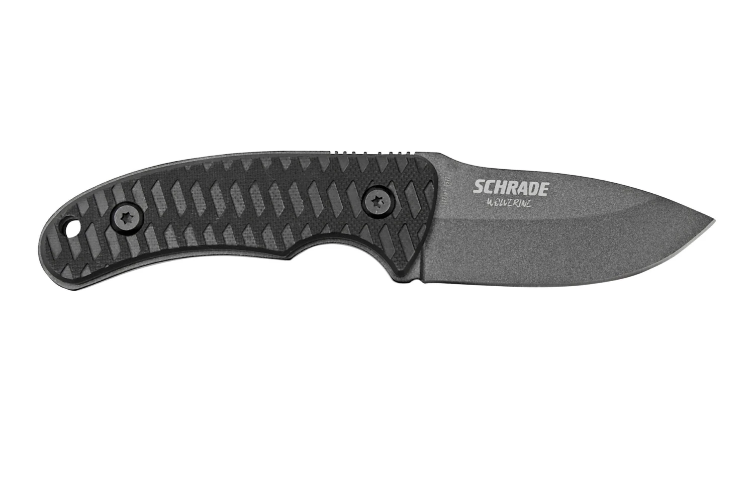 Schrade Wolverine Mini 1182519, Schwarz, Feststehendes Messer 4 Schrade Wolverine Mini 1182519, Schwarz, Feststehendes Messer – Bild 2