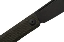 SENCUT Bronte SA08F Black Stonewashed, Dark Green Micarta, Taschenmesser -Survival Knife Shop SESA08F 05 sencut