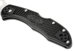 Spyderco Delica 4 C11PBK Saber Grind Taschenmesser -Survival Knife Shop SP C11PBK 03 spyderco c11pbk delica d3