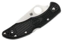 Spyderco Delica 4 C11PBK Saber Grind Taschenmesser -Survival Knife Shop SP C11PBK 04 spyderco c11pbk delica d4