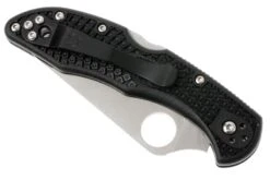 Spyderco Delica 4 C11PBK Saber Grind Taschenmesser -Survival Knife Shop SP C11PBK 05 spyderco c11pbk delica d5