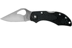 Spyderco Byrd Robin 2 Schwarz BY10PBK2 Taschenmesser