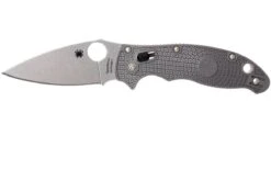 Spyderco Manix 2 Lightweight Maxamet C101PGY2 Taschenmesser, Grau