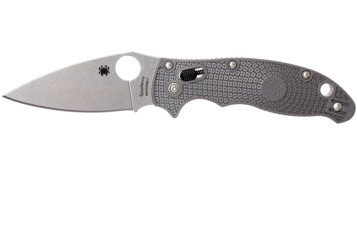 Spyderco Manix 2 Lightweight Maxamet C101PGY2 Taschenmesser, Grau 3 Spyderco Manix 2 Lightweight Maxamet C101PGY2 Taschenmesser, Grau