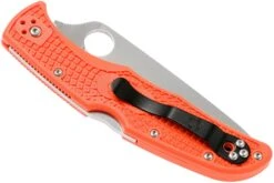 Spyderco Endura 4 C10FPOR Taschenmesser, Orange -Survival Knife Shop SPC10FPOR 04 spyderco