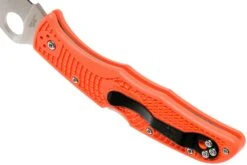 Spyderco Endura 4 C10FPOR Taschenmesser, Orange -Survival Knife Shop SPC10FPOR 05 spyderco