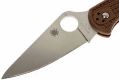 Spyderco Delica 4 C11FPBN Taschenmesser, Braun -Survival Knife Shop SPC11FPBN 04 spyderco delica 4 bruin spc11fpbn d3