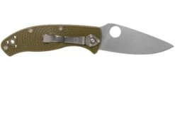 Spyderco Tenacious Lightweight C122POD FRN Taschenmesser, OD Grün -Survival Knife Shop SPC122POD 02 spyderco