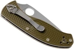 Spyderco Tenacious Lightweight C122POD FRN Taschenmesser, OD Grün -Survival Knife Shop SPC122POD 04 spyderco
