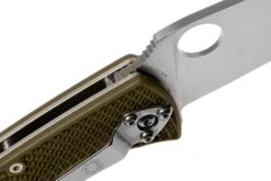 Spyderco Tenacious Lightweight C122POD FRN Taschenmesser, OD Grün -Survival Knife Shop SPC122POD 06 spyderco