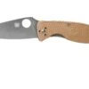 Spyderco Tenacious Lightweight C122PTN FRN Taschenmesser, Tan -Survival Knife Shop SPC122PTN 01 spyderco